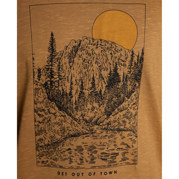 Toad & Co Get Out of Town Long-Sleeve T-Shirt - Men's Husk Vintage Wash