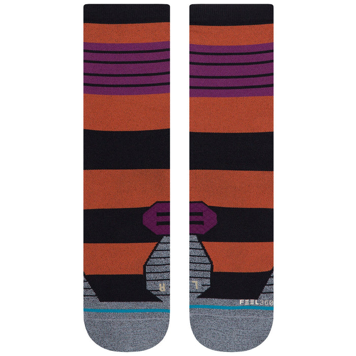 Stance Lawson Crew Bike Socks Burnt Orange