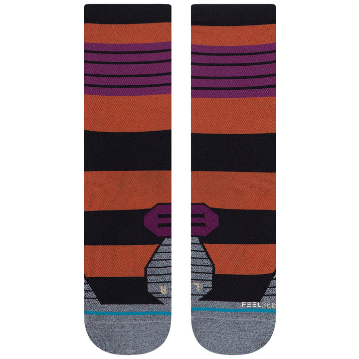Stance Lawson Crew Bike Socks Burnt Orange