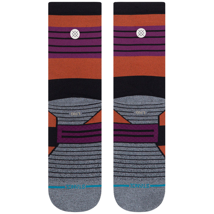 Stance Lawson Crew Bike Socks Burnt Orange
