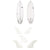 Lib Tech Nude Bowl Surfboard + Lib Tech 5 Fin Set