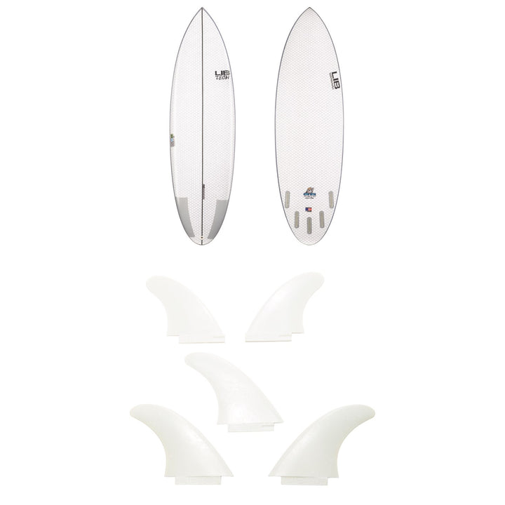 Lib Tech Nude Bowl Surfboard + Lib Tech 5 Fin Set