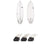 Lib Tech Nude Bowl Surfboard + Tri Medium Fin Set