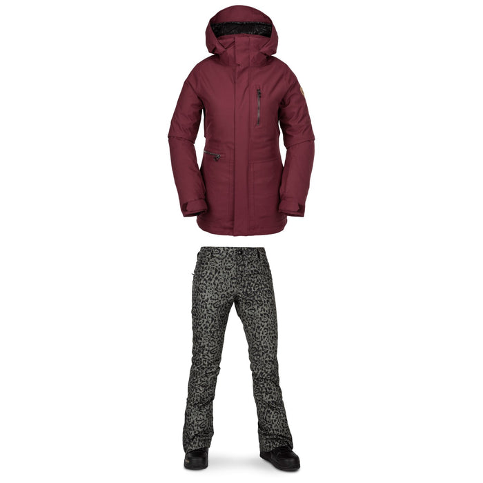 Volcom Shelter 3D Stretch Jacket + Battle Stretch Pants - Women's 2019