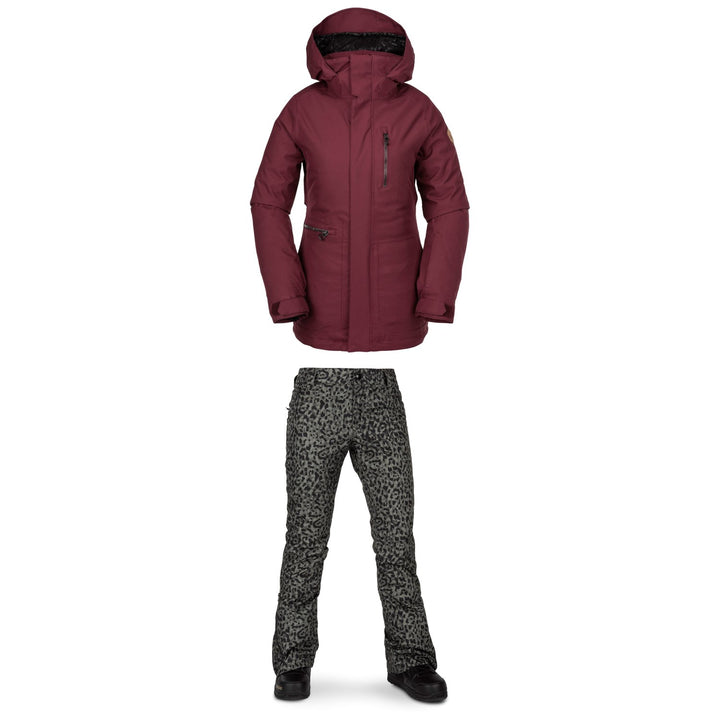 Volcom Shelter 3D Stretch Jacket + Battle Stretch Pants - Women's 2019