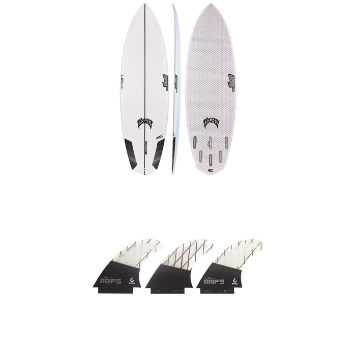 Lib Tech x Lost Rocket Redux Surfboard + Lib Tech Tri Medium Fin Set