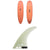 Solid Surf Co EZ Street Surfboard + FCS II Clique PG Longboard Fin