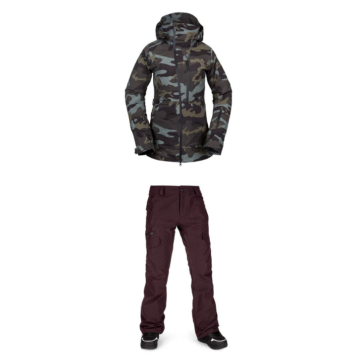 Volcom NYA TDS INF GORE-TEX Jacket + Aston GORE-TEX Pants - Women's 2021