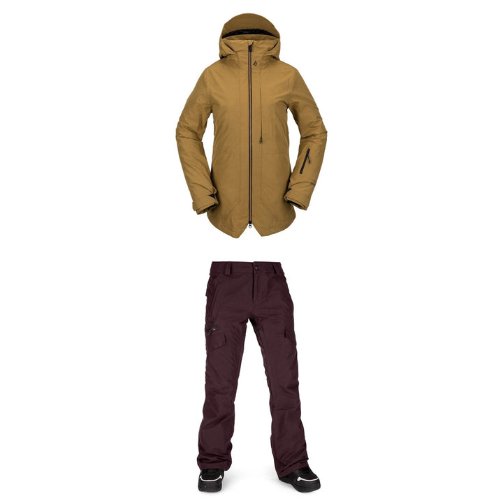Volcom Iris 3-In-1 GORE-TEX Jacket + Aston GORE-TEX Pants - Women's 2021