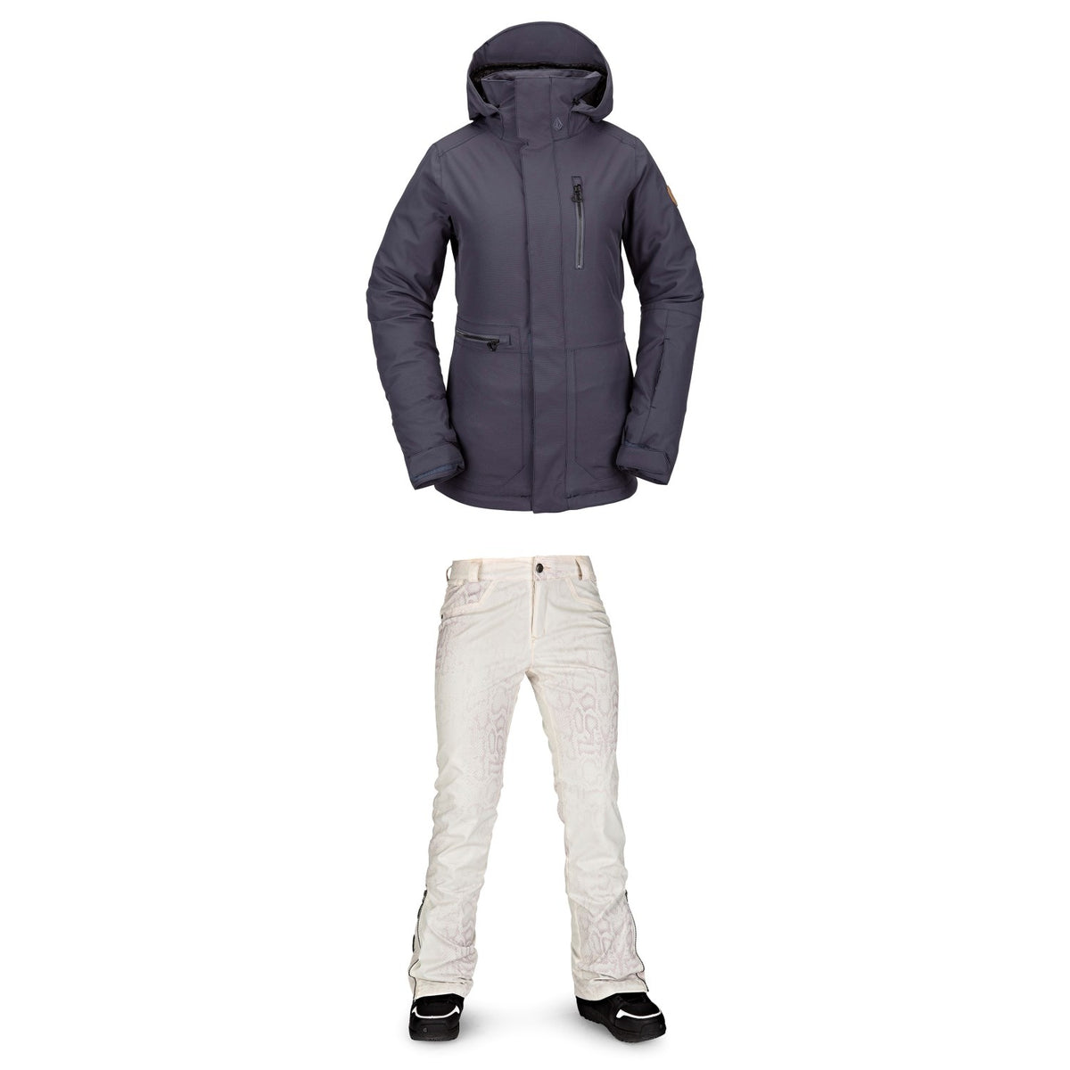 Volcom Shelter 3D Stretch Jacket + Battle Stretch Pants - Women's