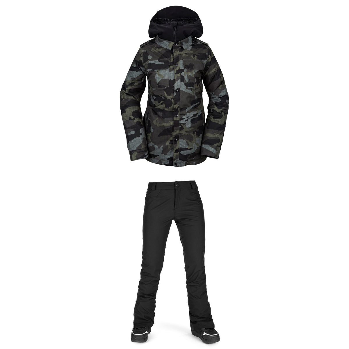 Volcom Kuma Jacket + Battle Stretch Pants - Women's