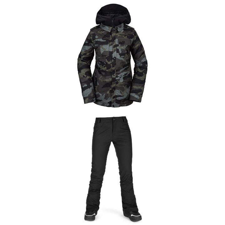 Volcom Kuma Jacket + Battle Stretch Pants - Women's