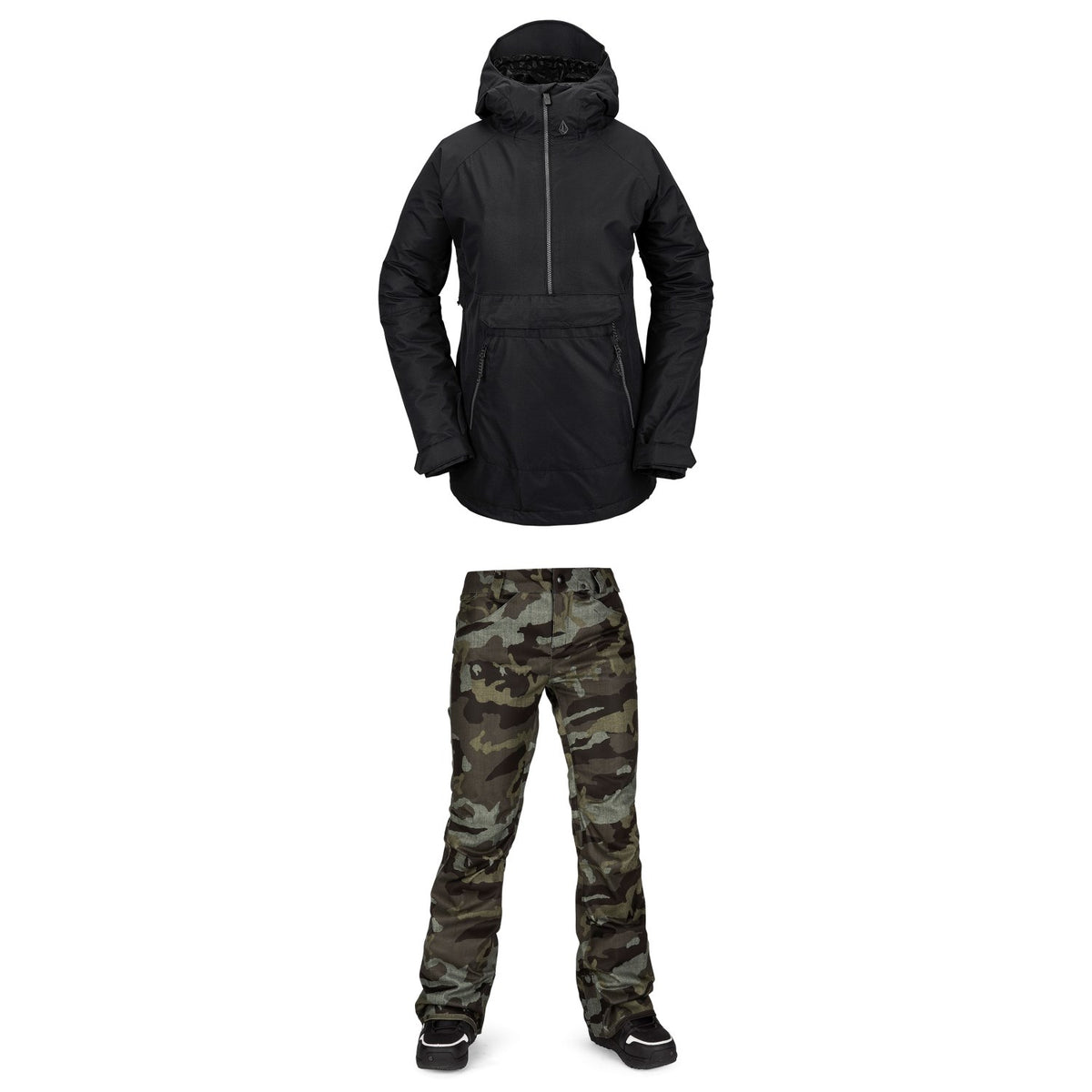Volcom Mirror Pullover Jacket + Species Stretch Pants - Women's