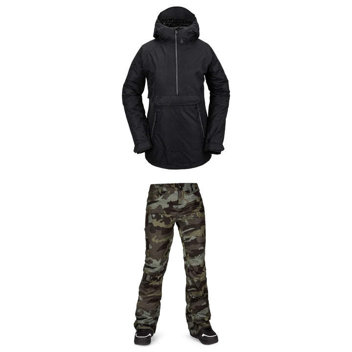 Volcom Mirror Pullover Jacket + Species Stretch Pants - Women's