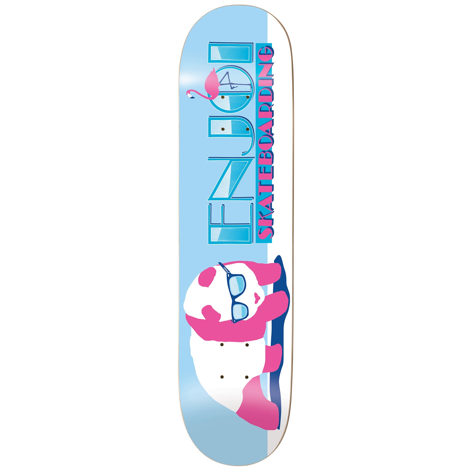 Enjoi Panda Vice HYB Blue 8.0 Skateboard Deck – evo