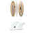 Solid Surf Co Lunch Break Surfboard + Futures V2Q1 Medium Thermotech Quad Fin Set
