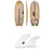 Solid Surf Co Bento Box Surfboard + Futures V2Q1 Medium Thermotech Quad Fin Set