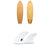 Solid Surf Co Pescador Surfboard + Futures V2Q1 Medium Thermotech Quad Fin Set