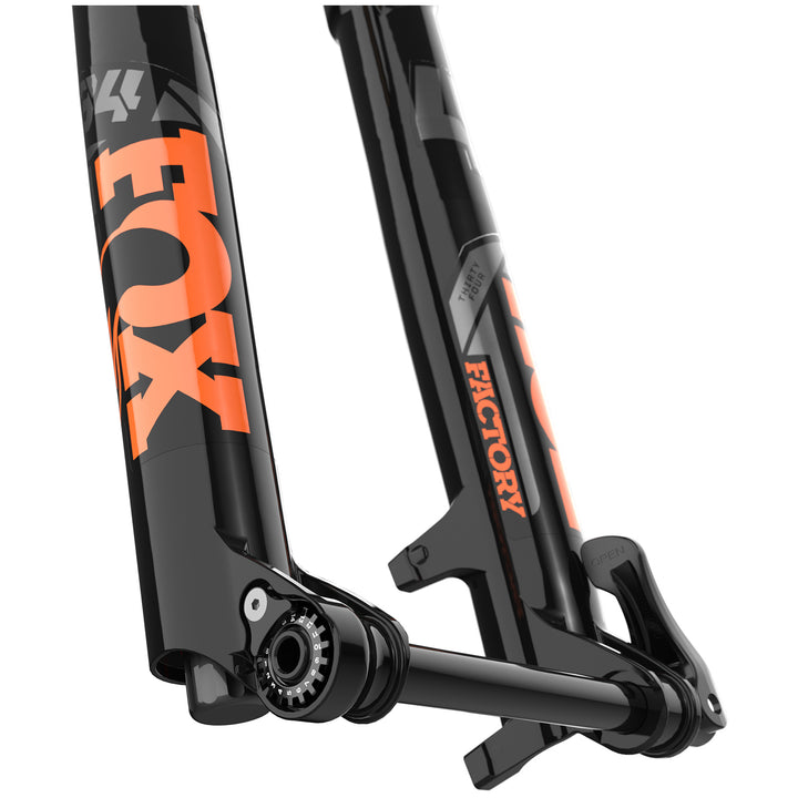 Fox Racing 34 Float Factory GRIP2 Fork - 29" Shiny Black, Orange/Gloss Black