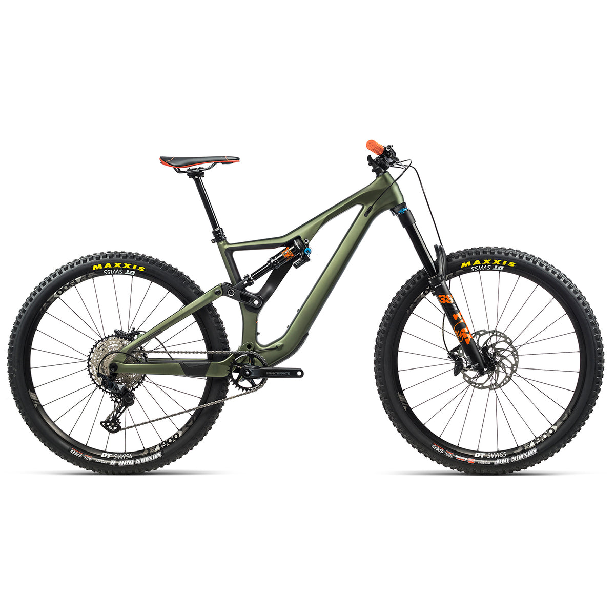Orbea Rallon M20 Complete Mountain Bike 2021 Matte Green/Gloss Orange