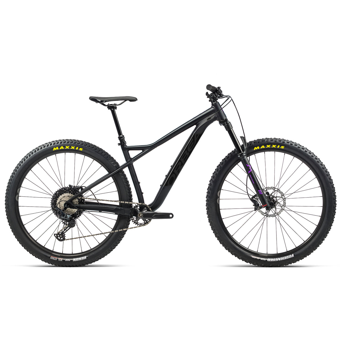 Orbea Laufey H10 Complete Mountain Bike 2021 Matte Black/Black-Purple
