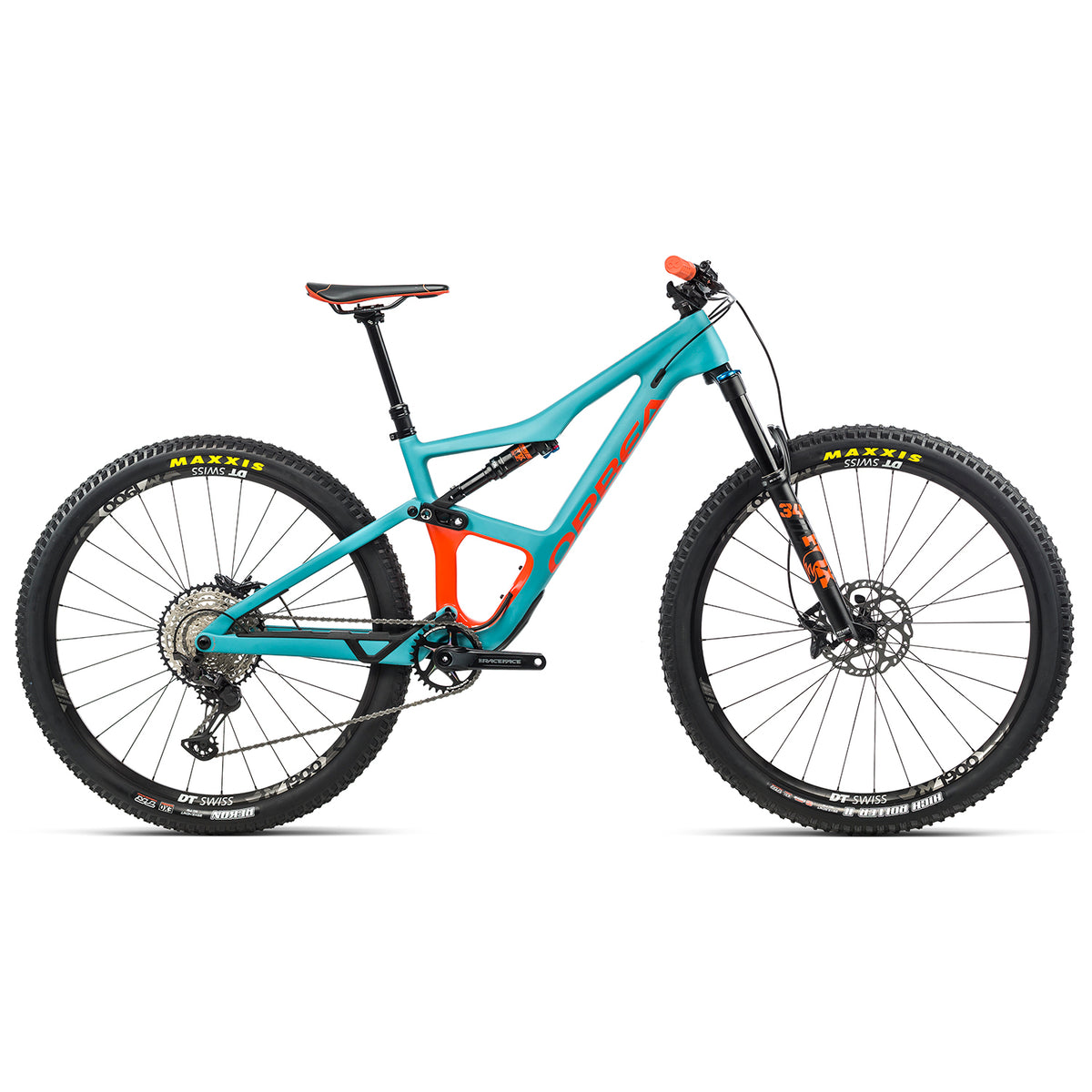 Orbea Occam M30 Complete Mountain Bike 2021 Matte Blue/Gloss Orange