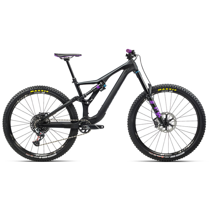 Orbea Rallon M10 Complete Mountain Bike 2021 Matte Black/Black-Purple