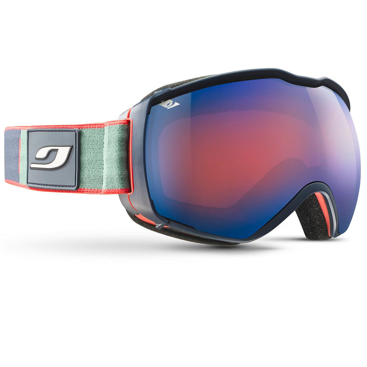 Julbo Airflux OTG Goggles Blue-Orange-Green/Orange Flash Blue