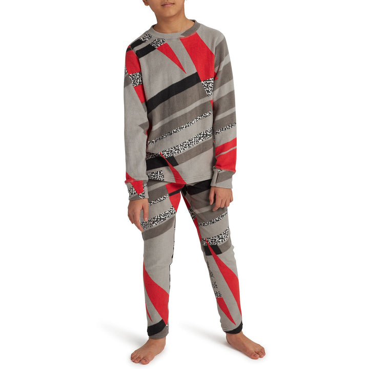 Burton Fleece Base Layer Set - Kids' Bold Throwback