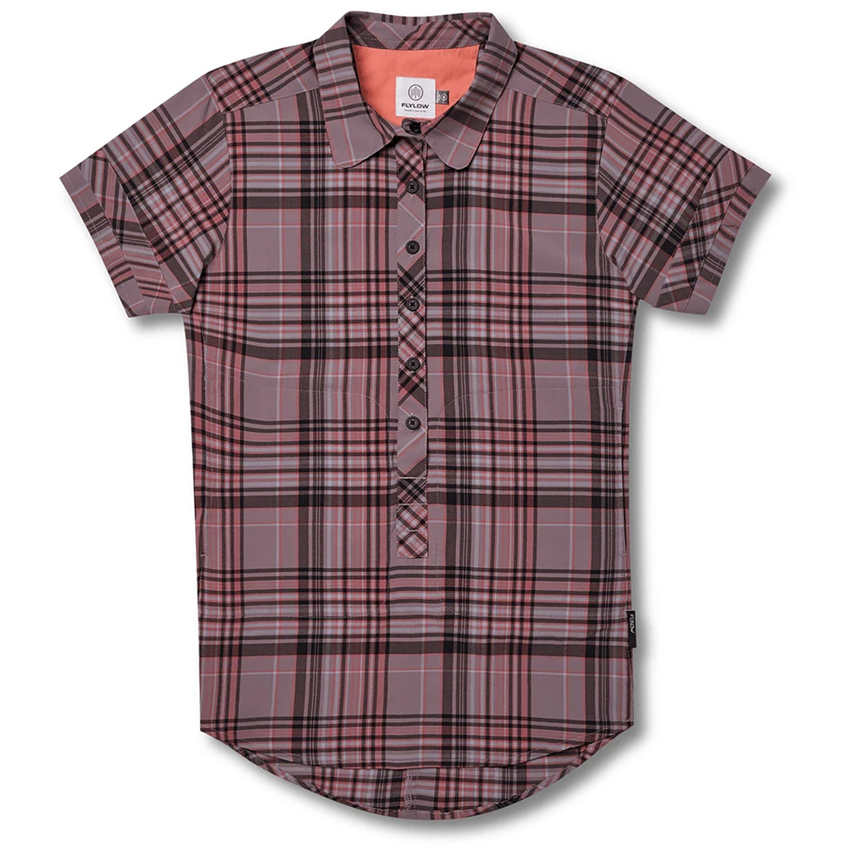 Flylow Aster Shirt - Women's Shark/Plaid