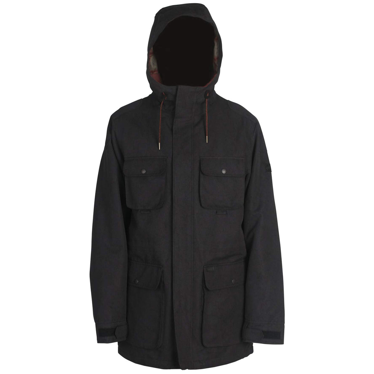 Ride Union Parka Jacket - Men's Black Wash Out