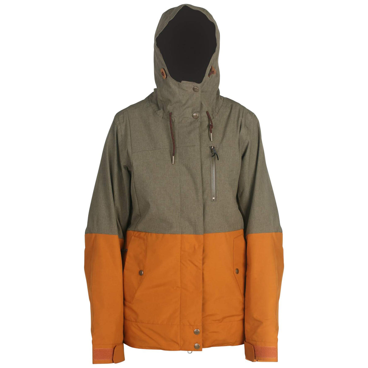 Ride Wallingford Insulated Jacket - Women's Military Melange/Pumpkin