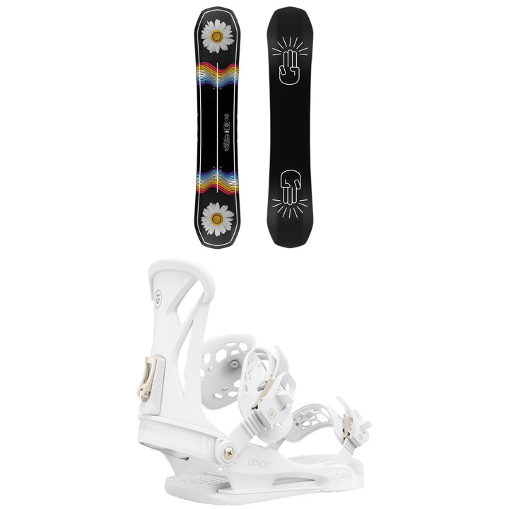Bataleon Distortia Snowboard + Union Juliet Snowboard Bindings - Women's 2021