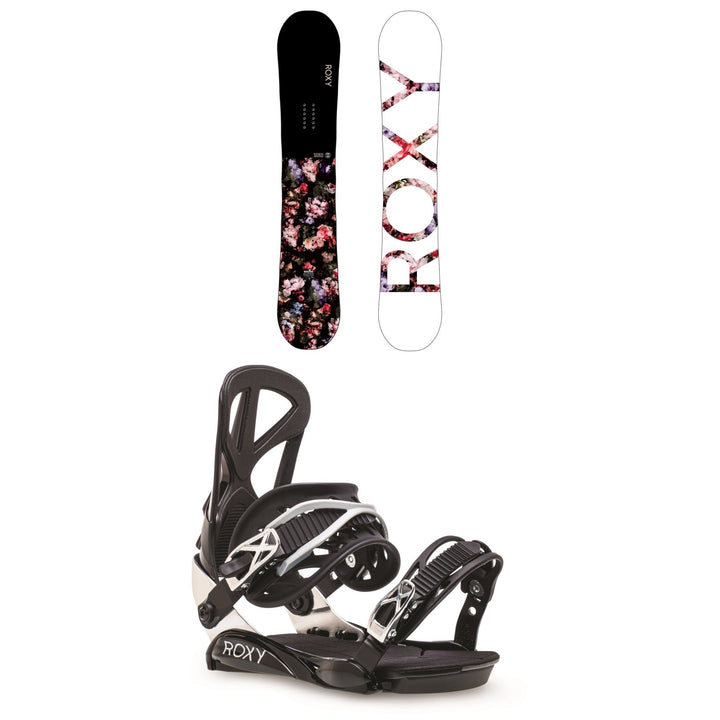 Roxy XOXO C3 Snowboard + Team Snowboard Bindings - Women's 2021