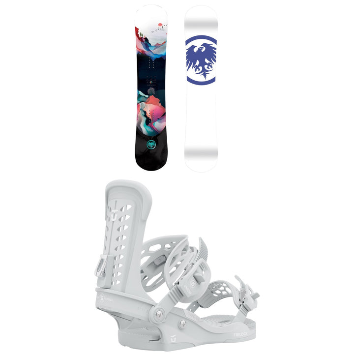 Never Summer Proto Synthesis Snowboard + Union Trilogy Snowboard Bindings - Women's 2021
