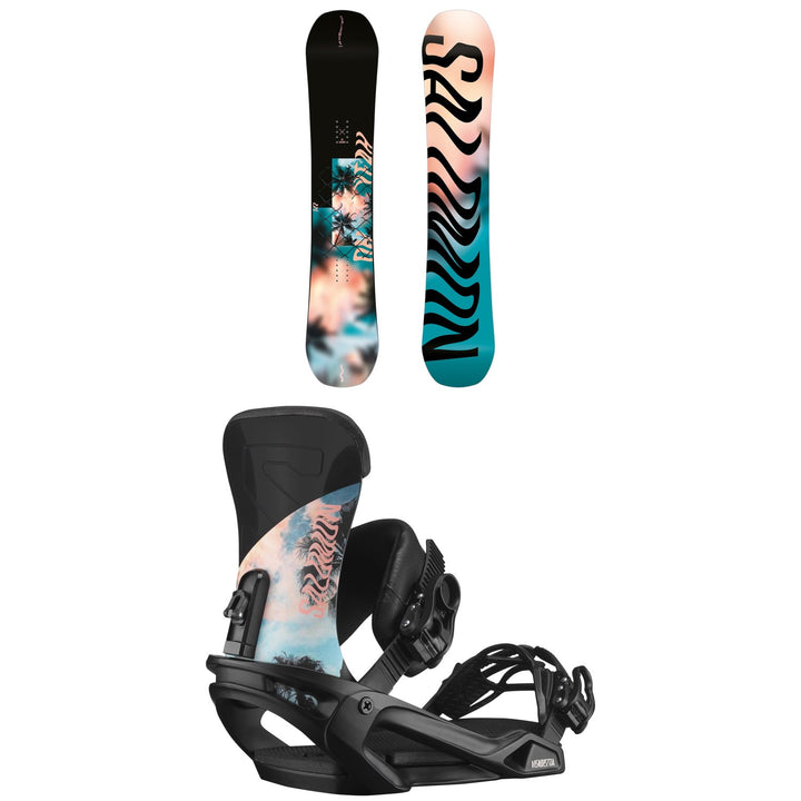 Salomon Oh Yeah Snowboard + Vendetta Snowboard Bindings - Women's 2021