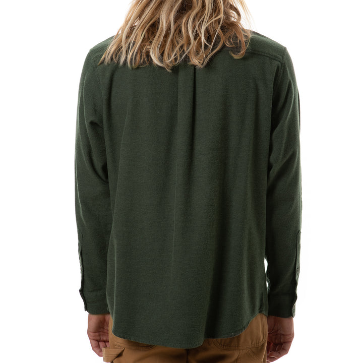 Katin Twiller Long-Sleeve Flannel - Men's Army