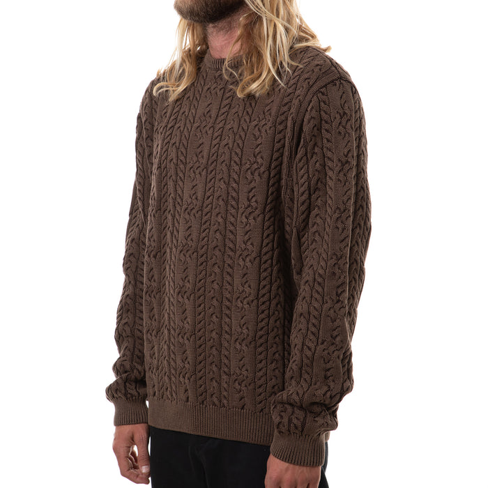 Katin Fisherman Sweater - Men's Mocha