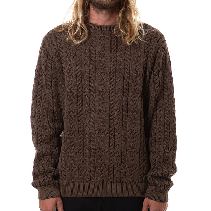 Katin Fisherman Sweater - Men's Mocha