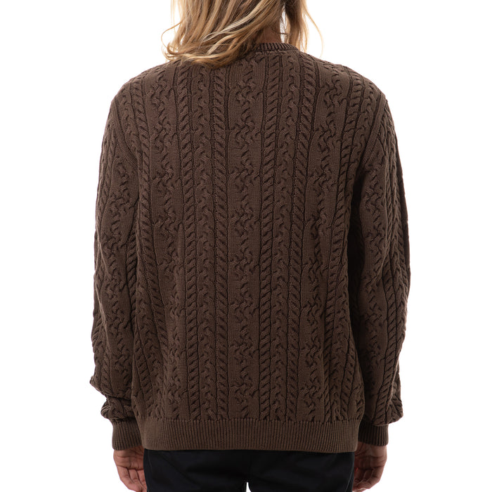 Katin Fisherman Sweater - Men's Mocha