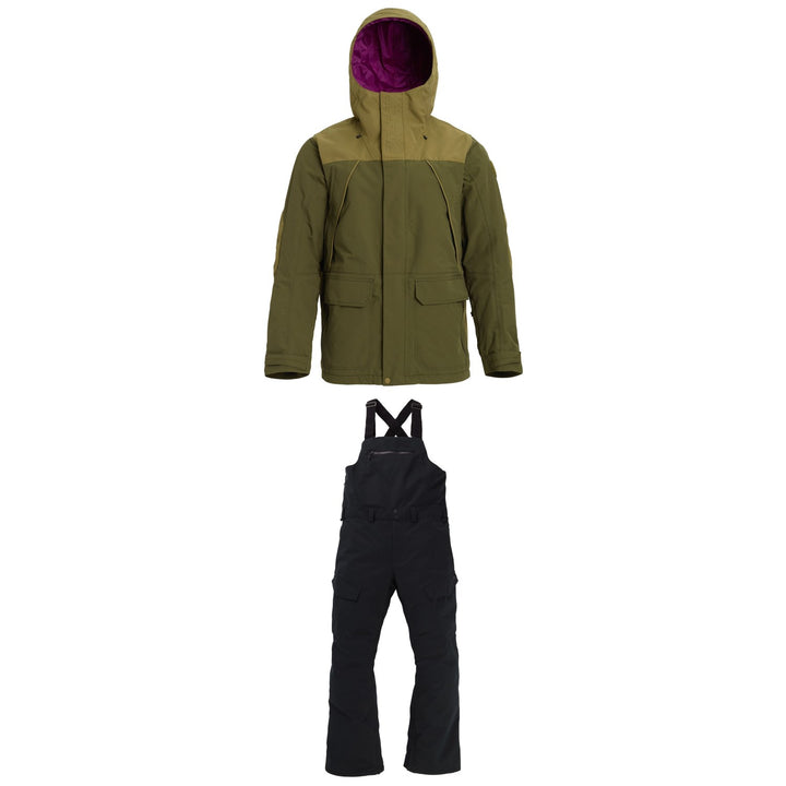 Burton Breach Insulated Jacket + Reserve Bibs