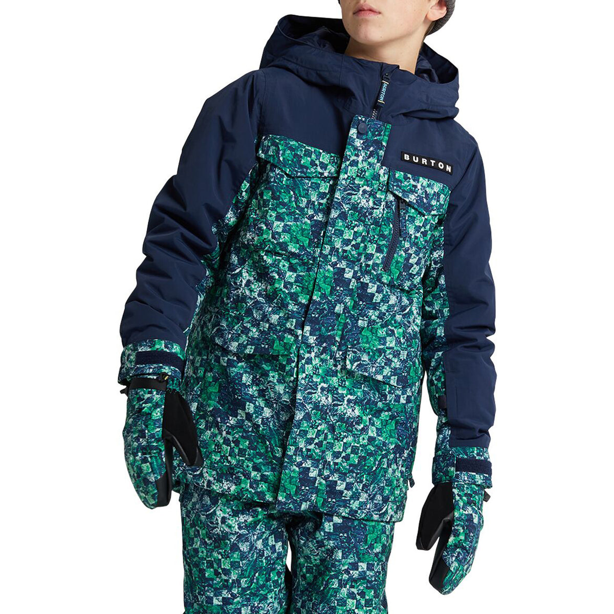 Burton Covert Jacket - Boys' Birds Eye