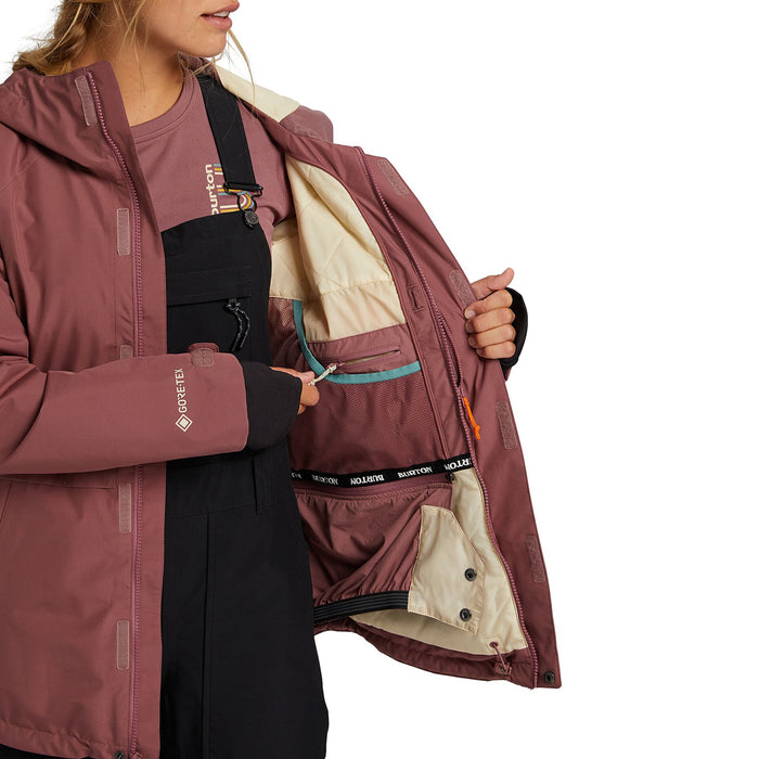 Burton GORE-TEX Kaylo Shell Jacket - Women's Rose Brown