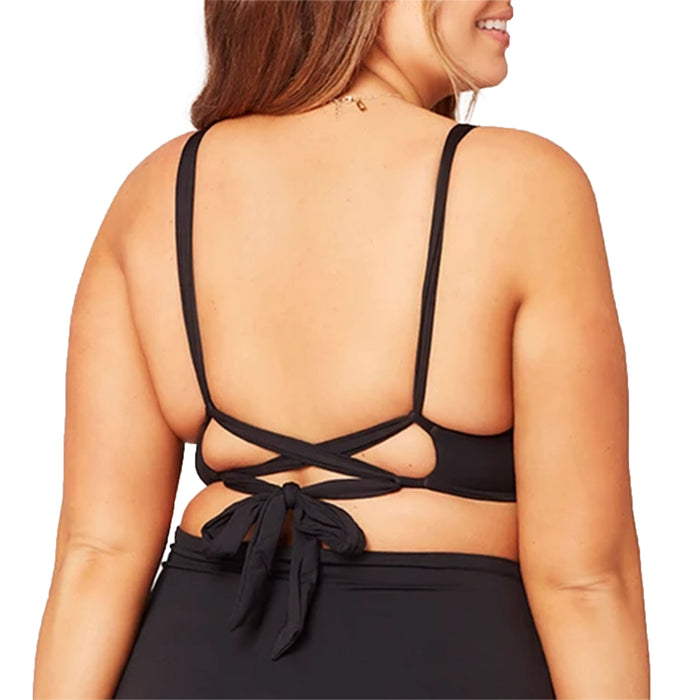 L*Space Camellia Bikini Top - Women's Black