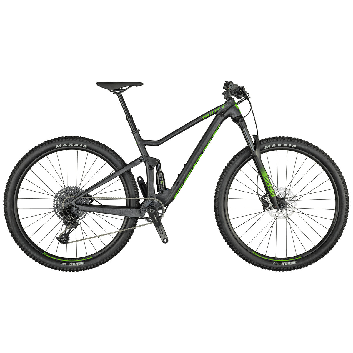 Scott Spark 970 Complete Mountain Bike 2021 Matte Granite Black/Smith Green