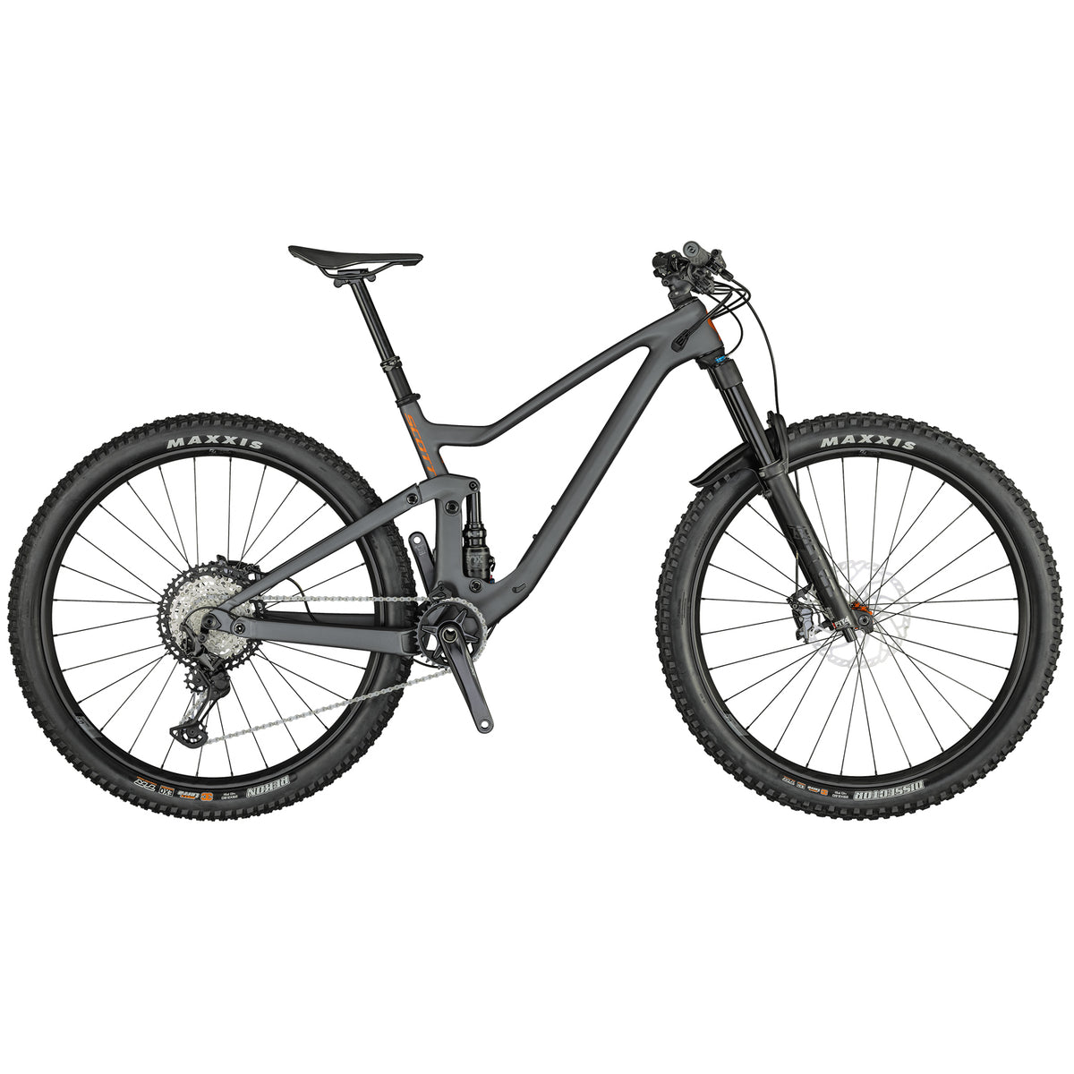 Scott Genius 920 Complete Mountain Bike 2021 Matte Wolf Grey/Brushed Metal Copper