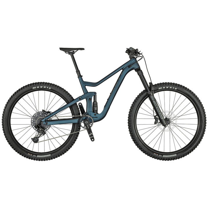 Scott Ransom 930 Complete Mountain Bike 2021 Gloss Juniper Blue/Brushed Metal