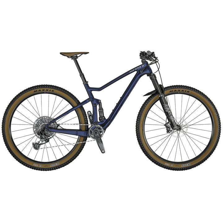 Scott Spark 920 Complete Mountain Bike 2021 Gloss Stellar Blue/Brushed Metal