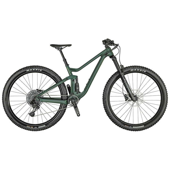 Scott Contessa Genius 920 Complete Mountain Bike - Women's 2021 Deep Teal Green Gloss/Mojolica Green