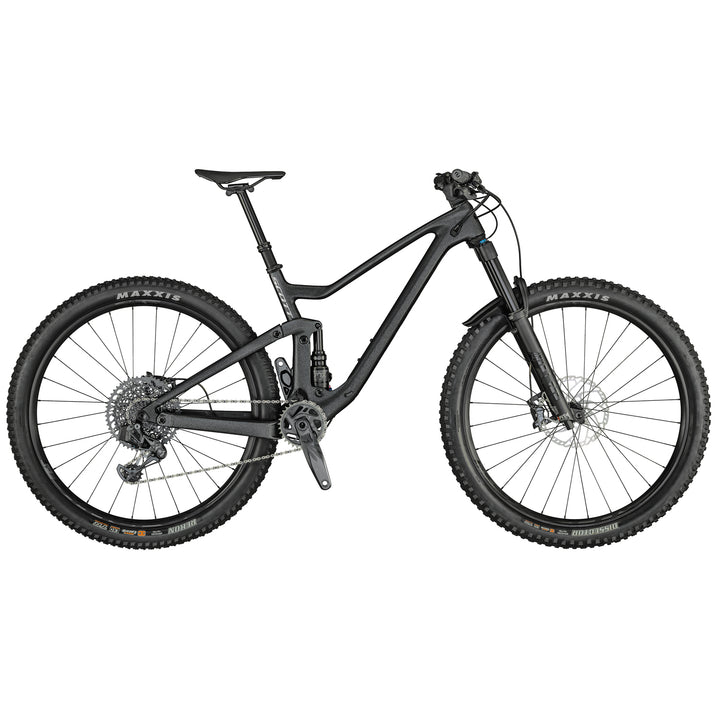 Scott Genius 910 AXS Complete Mountain Bike 2021 Gloss Granite Black/Brushed Metal